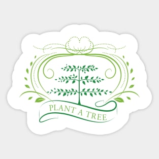 Plant a Tree Sticker